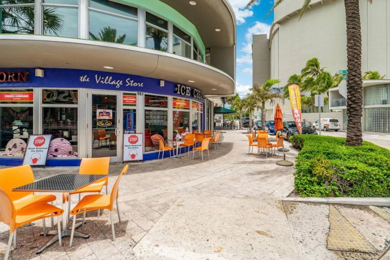 The Purple Pelican Beachfront With Ocean Balcony Unit 1 Fort Lauderdale Eksteriør bilde